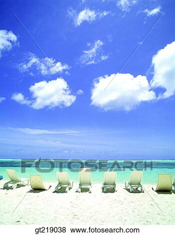 beach, seaside, chair, sandsy beach, sands, beach, field View Large Photo Image Stock Photo - beach, seaside, chair, sandsy beach, sands, beach, field. Fotosearch