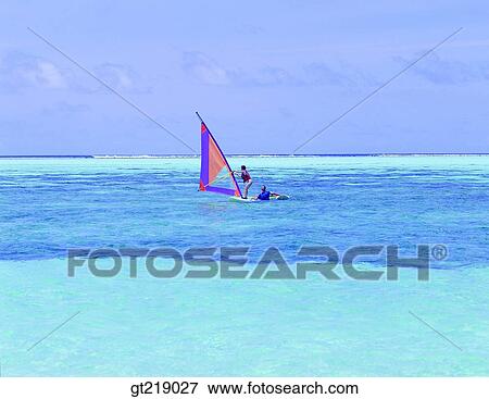 wind surfing, surfing, sea, sky, cloud, clouds, people View Large Photo Image Stock Photo - wind surfing, surfing, sea, sky, cloud, clouds, people. Fotosearch