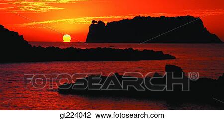 Korea, Cheju Island, Cheju bum island, isle, sunrise View Large Photo Image Stock Image - Korea, Cheju Island, Cheju bum island, isle, sunrise. Fotosearch
