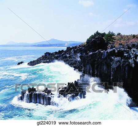 Korea, Cheju Island, Cheju, Cheju Subjikoji View Large Photo Image Stock Photo - Korea, Cheju Island, Cheju, Cheju Subjikoji. Fotosearch