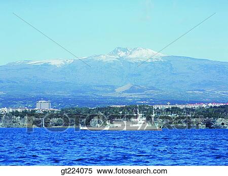 Stock Photography - Korea, Cheju Island, Cheju, Halla mountain, halla mountain. Fotosearch