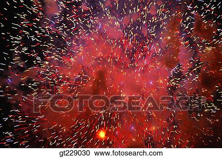 fireworks display, flame, blaze, spark, firework View Large Photo Image Stock Image - fireworks display, flame, blaze, spark, firework. Fotosearch