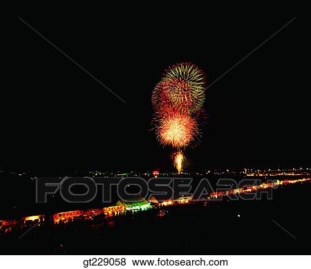 fireworks display, flame, blaze, spark, firework View Large Photo Image Stock Photo - fireworks display, flame, blaze, spark, firework. Fotosearch