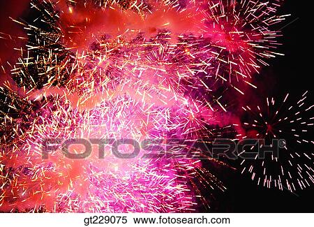 fireworks display, flame, blaze, spark, firework View Large Photo Image Stock Photography - fireworks display, flame, blaze, spark, firework. Fotosearch