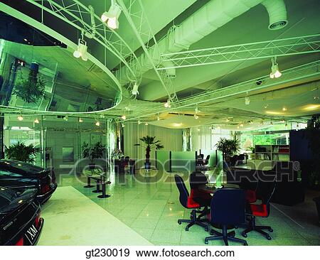 Stock Photo - interior, day, daytime, daylight, indoor, office, office room. Fotosearch