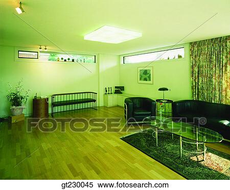 Stock Photography - interior, day, daytime, daylight, indoor, parlor, living room. Fotosearch