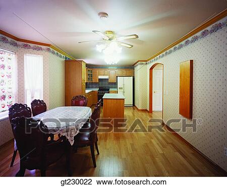 Stock Image - interior, indoor, kitchen. Fotosearch