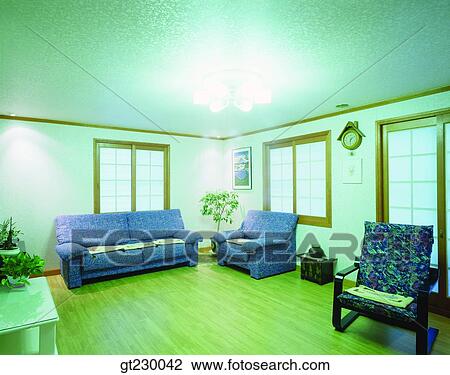 interior, indoor, parlor, living room View Large Photo Image Stock Image - interior, indoor, parlor, living room. Fotosearch