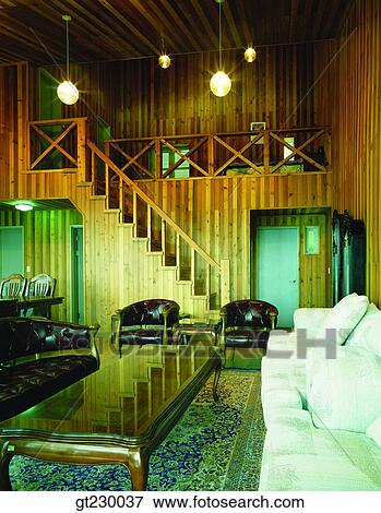 interior, indoor, parlor, living room View Large Photo Image Stock Photo - interior, indoor, parlor, living room. Fotosearch