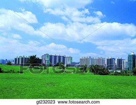 Korea, outdoor, exterior, day, daytime, daylight, apartment View Large Photo Image Stock Image - Korea, outdoor, exterior, day, daytime, daylight, apartment. Fotosearch