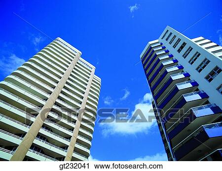 Stock Image - Korea, outdoor, exterior, day, daytime, daylight, apartment. Fotosearch