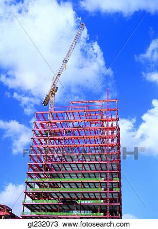 Stock Image - Korea, outdoor, exterior, day, daytime, daylight, construction. Fotosearch