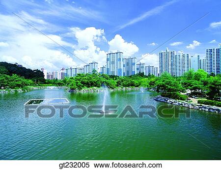 Korea, outdoor, exterior, day, daytime, daylight, apartment View Large Photo Image Stock Photography - Korea, outdoor, exterior, day, daytime, daylight, apartment. Fotosearch