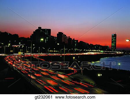 Korea, outdoor, exterior, night, night view, city, town View Large Photo Image Stock Image - Korea, outdoor, exterior, night, night view, city, town. Fotosearch