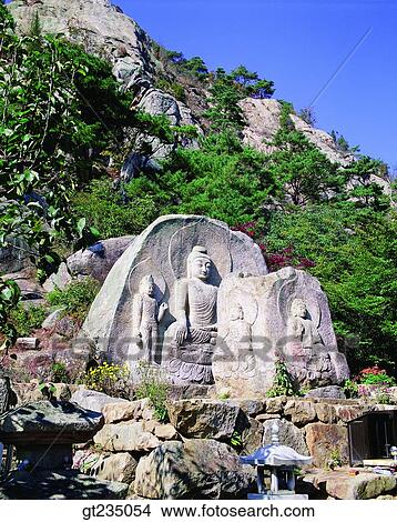 rock, boulder, rock, Buddhist image, Buddhist statue, race, run View Large Photo Image Picture - rock, boulder, rock, Buddhist image, Buddhist statue, race, run. Fotosearch