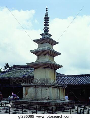 Sukgatap, Sukga towerpagoda, Bulguksa, stone pagoda, stone tower, pagoda, tower View Large Photo Image Stock Photography - Sukgatap, Sukga towerpagoda, Bulguksa, stone pagoda, stone tower, pagoda, tower. Fotosearch