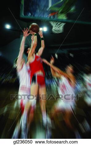 Stock Image - basketball, people, person, basketballgame, match, stadium, game. Fotosearch