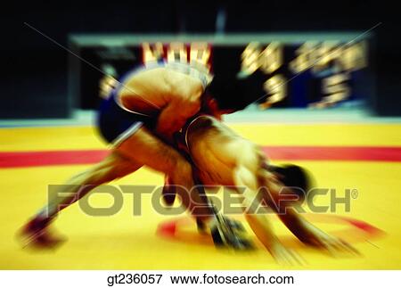 Stock Photo - wrestling, people, person, combat, event, competitive games, wrestling player. Fotosearch