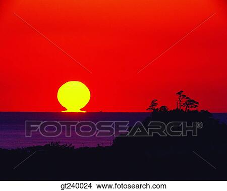 exterior, outdoor, sunset, night, red sky, sunrise, sunup View Large Photo Image Picture - exterior, outdoor, sunset, night, red sky, sunrise, sunup. Fotosearch