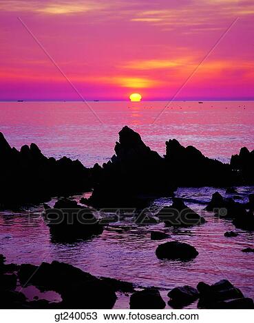 exterior, outdoor, sunset, night, red sky, sunrise, sunup View Large Photo Image Stock Image - exterior, outdoor, sunset, night, red sky, sunrise, sunup. Fotosearch