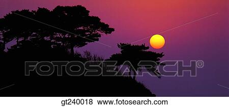 exterior, outdoor, sunset, night, red sky, sunrise, sunup View Large Photo Image Stock Photo - exterior, outdoor, sunset, night, red sky, sunrise, sunup. Fotosearch