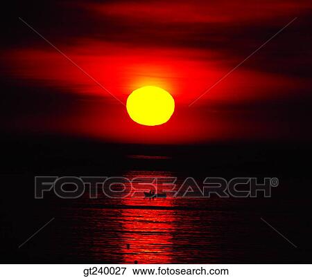 exterior, outdoor, sunset, night, red sky, sunrise, sunup View Large Photo Image Stock Photo - exterior, outdoor, sunset, night, red sky, sunrise, sunup. Fotosearch