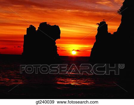 exterior, outdoor, sunset, night, red sky, sunrise, sunup View Large Photo Image Stock Photo - exterior, outdoor, sunset, night, red sky, sunrise, sunup. Fotosearch