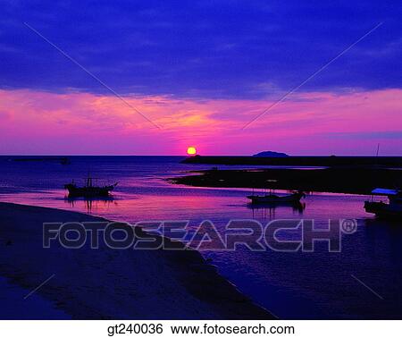 exterior, outdoor, sunset, night, red sky, sunrise, sunup View Large Photo Image Stock Photograph - exterior, outdoor, sunset, night, red sky, sunrise, sunup. Fotosearch