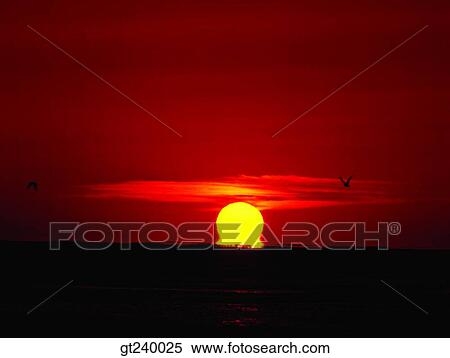 exterior, outdoor, sunset, night, red sky, sunrise, sunup View Large Photo Image Stock Photography - exterior, outdoor, sunset, night, red sky, sunrise, sunup. Fotosearch