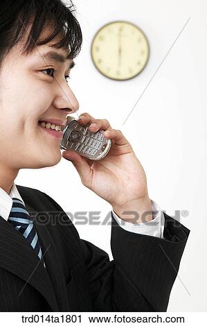 Stock Image - person, oriental, Korean, Asian, business, businessman. Fotosearch