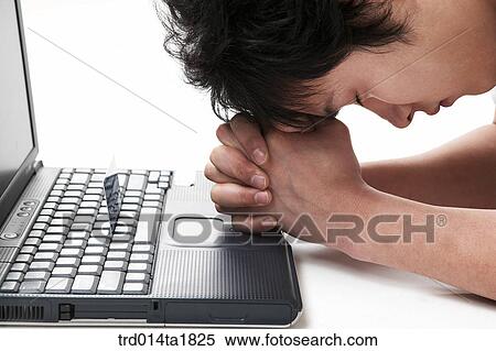 Stock Photography - person, oriental, Korean, Asian, young man, business. Fotosearch