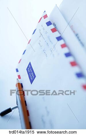 business, air post, pencil, pen, letter View Large Photo Image Stock Photography - business, air post, pencil, pen, letter. Fotosearch