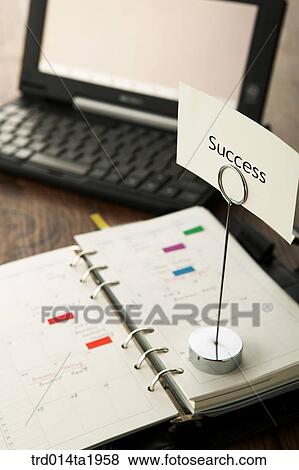 Stock Photo - business, diary, name card, name, notebook. Fotosearch