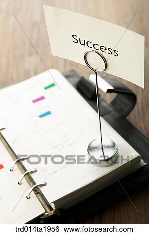 Stock Photograph - business, diary, name card, name. Fotosearch