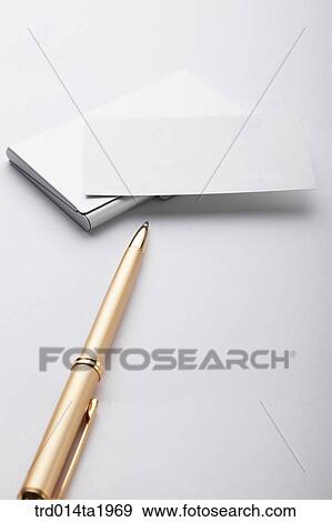 Stock Photo - business, memo paper, paper, pen. Fotosearch