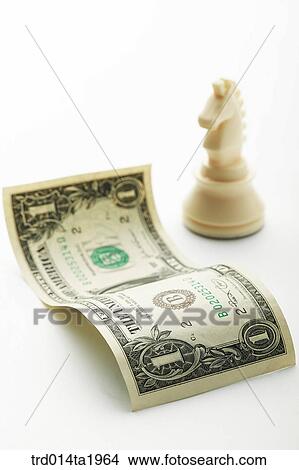 Stock Photo Of Business Money Paper Foreign Currency Business Money Paper Foreign Currency Dollar Horse Chess