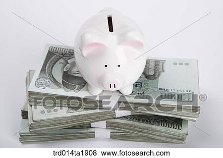 business, savings box, money, paper money, economy View Large Photo Image Stock Photo - business, savings box, money, paper money, economy. Fotosearch