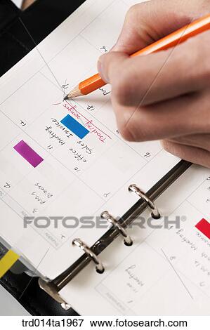 Stock Photo - person, business, businessman, body, hand, close up, writing. Fotosearch
