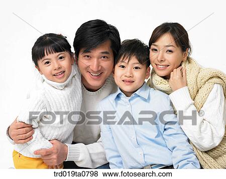 family, daytime, oriental, daughter, muffler, person, indoor View Large Photo Image Stock Photo - family, daytime, oriental, daughter, muffler, person, indoor. Fotosearch