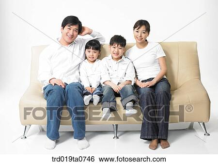 family, daytime, oriental, daughter, person, sofa, indoor View Large Photo Image Stock Photograph - family, daytime, oriental, daughter, person, sofa, indoor. Fotosearch