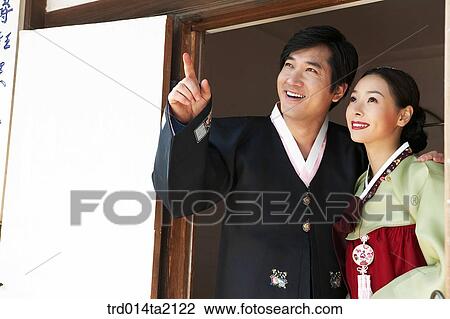 festival day, New Year's Day, Korean clothes, tradition, clothes, harvest festival, outdoor View Large Photo Image Stock Image - festival day, New Year's Day, Korean clothes, tradition, clothes, harvest festival, outdoor. Fotosearch