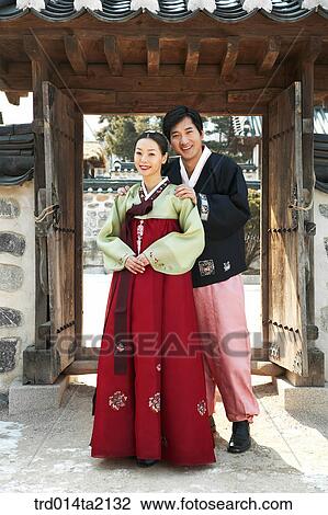 festival day, New Year's Day, Korean clothes, tradition, clothes, harvest festival, outdoor View Large Photo Image Stock Image - festival day, New Year's Day, Korean clothes, tradition, clothes, harvest festival, outdoor. Fotosearch