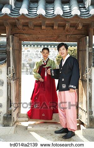 festival day, New Year's Day, Korean clothes, tradition, clothes, harvest festival, outdoor View Large Photo Image Stock Photo - festival day, New Year's Day, Korean clothes, tradition, clothes, harvest festival, outdoor. Fotosearch