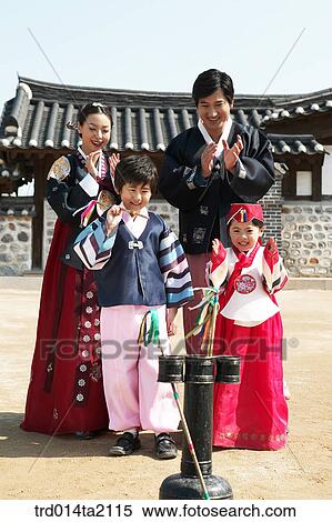 festival day, New Year's Day, Korean clothes, tradition, clothes, harvest festival, outdoor View Large Photo Image Stock Photography - festival day, New Year's Day, Korean clothes, tradition, clothes, harvest festival, outdoor. Fotosearch