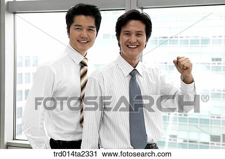 Stock Image - person, oriental, Korean, Asian, indoor, daytime. Fotosearch
