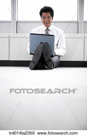 Stock Image - person, oriental, Korean, Asian, indoor, daytime. Fotosearch