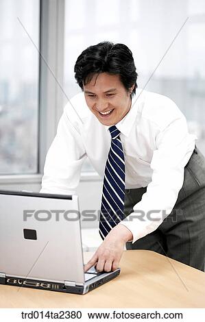 Stock Image - person, oriental, Korean, Asian, indoor, daytime. Fotosearch