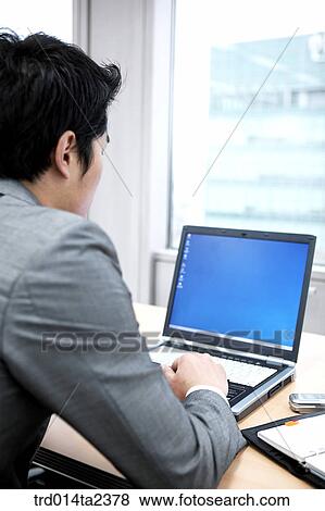 Stock Photo - person, oriental, Korean, Asian, indoor, daytime. Fotosearch