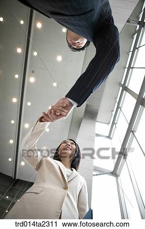 Stock Image - person, oriental, Korean, Asian, woman, indoor. Fotosearch