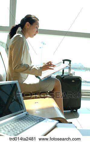 file, airport, station, trainstation, business trip, person, oriental View Large Photo Image Stock Image - file, airport, station, trainstation, business trip, person, oriental. Fotosearch